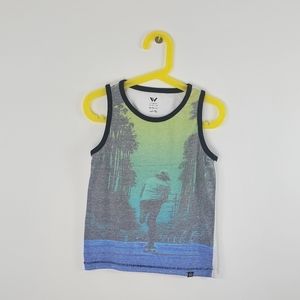 Graphic tank top